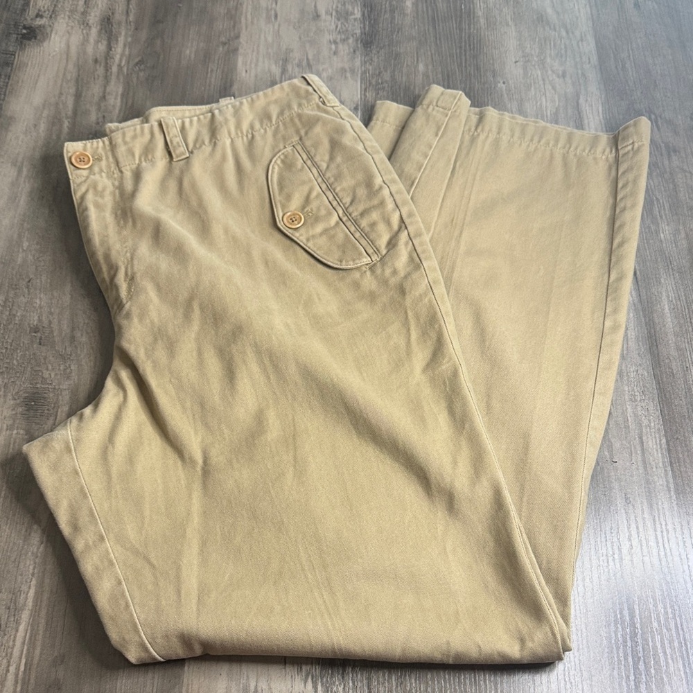 Lauren Ralph Lauren Women's Tan Trousers